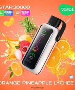 VOZOL Pris oransje ananas litchi | VOZOL STAR 20 000 Z428XB410