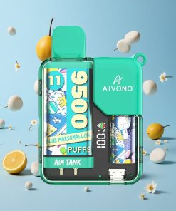 Aivono AIM-TANK 9500 Puffer Blå Marshmallow 18ml E-væske Norge wholesale