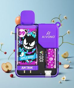 Aivono AIM-TANK 9500 Puffer Eple Bær 18ml Norge wholesale