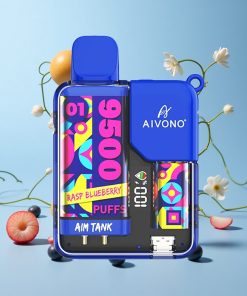 Aivono AIM-TANK 9500 Puffs Blåbringebær Norge wholesale