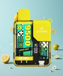 Aivono AIM-TANK 9500 Puffs Sitron Mynte Norge wholesale