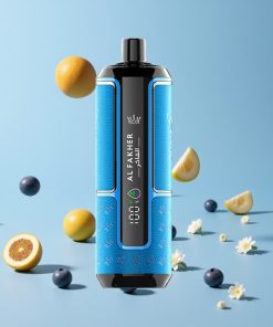 Al Fakher Crown Bar 15000 Puffs Blåbærtyggegummi Hypermax Norway wholesale