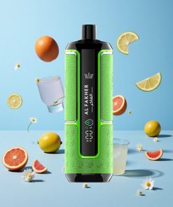 Al Fakher Crown Bar 15K Hypermax Engangs E-Sigarett Blå Bringebær Sitronade Norway wholesale