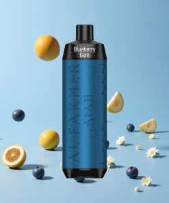 Al Fakher Crown Bar 8000 Blåbærtyggegummi 18ml e-Væske Norge wholesale