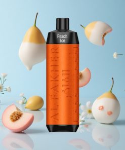 Al Fakher Crown Bar 8000 Fersken Is 18ml e-Likvid Kapasitet Norway wholesale