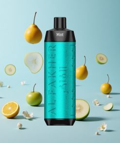 Al Fakher Crown Bar 8000 Mynte 18ml e-Væske Kapasitet Norway wholesale