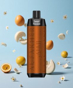 Al Fakher Crown Bar 8000 Søt Passionsfrukt Norge wholesale