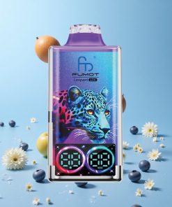 Fumot Leopard 40000 Puffs Blåbær på Is Type-C Lading Norway wholesale