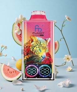 Fumot Leopard 40000 Puffs Jordbær Vannmelon Digitalt Røyr Oljekraftdisplay Norway wholesale