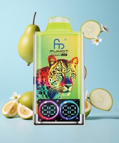 Fumot Leopard 40000 Puffs Kiwi Pasjonsfrukt Guava Digitalt Rør Oljekraftskjerm Norway wholesale