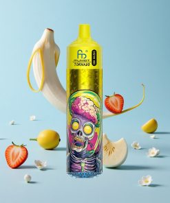Fumot RandM Tornado 30000 Puffs Banan Jordbær 30mL Norge wholesale
