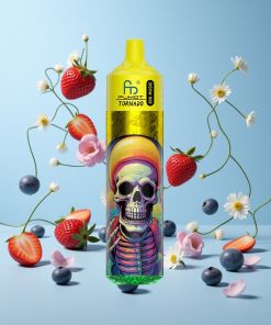 Fumot RandM Tornado 30000 Puffs Jordbær Blåbær Bringebær 30mL Norge wholesale