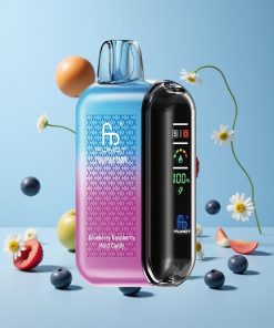 Fumot Tornado 20000 Puffs Blåbær Bringebær Hard Candy Norge wholesale