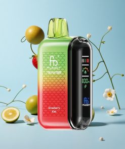 Fumot Tornado 20000 Puffs Jordbær Kiwi 20ml E-væske Kapasitet Norway wholesale