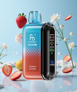 Fumot Tornado 20000 Puffs Jordbæris 20ml E-væske Kapasitet Norway wholesale