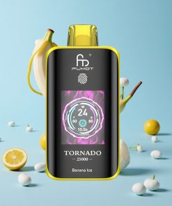 Fumot Tornado 25000 Puffs Bananis Is HD Skjerm Norway wholesale