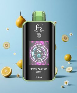 Fumot Tornado 25000 Puffs HD Skjerm Dr Blå Norway wholesale