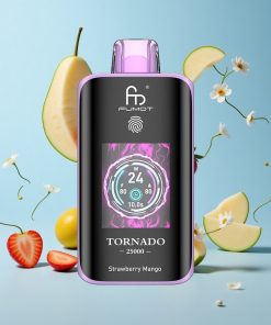 Fumot Tornado 25000 Puffs Jordbær Mango HD Skjerm Norway wholesale