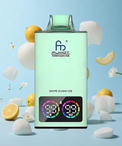 Fumot Tornado 35000 Hvit Gummy Is med Variabel RGB-belysning Norway wholesale