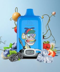 Fumot Tornado Digital Box 12000 Puffs Jordbær Drue 20ml Norge wholesale